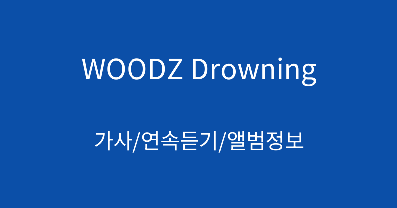 WOODZ Drowning